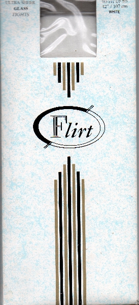 (image for) Flirt Plain White Glass tights